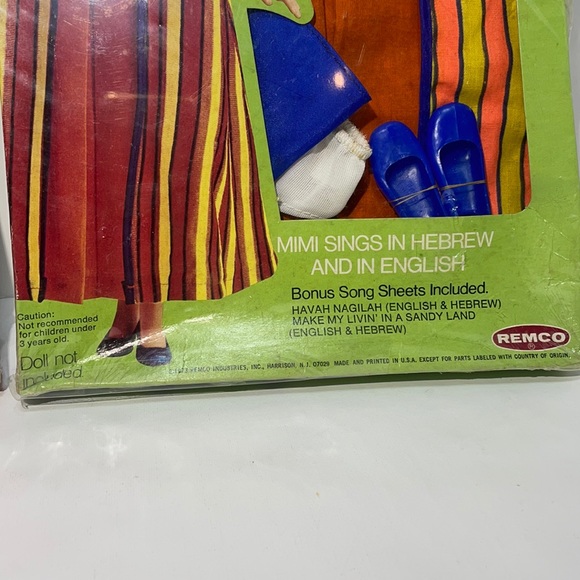 Vintage 1973 Mimi the Singing Doll Two Outfits and records! New Old Stock! NOS - Picture 7 of 13